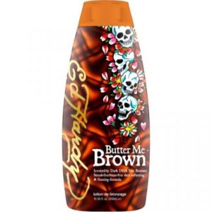 Крем для солярия ED HARDY BUTTER ME BROWN™ / ШОКОЛАДНЫЙ ОТТЕНОК